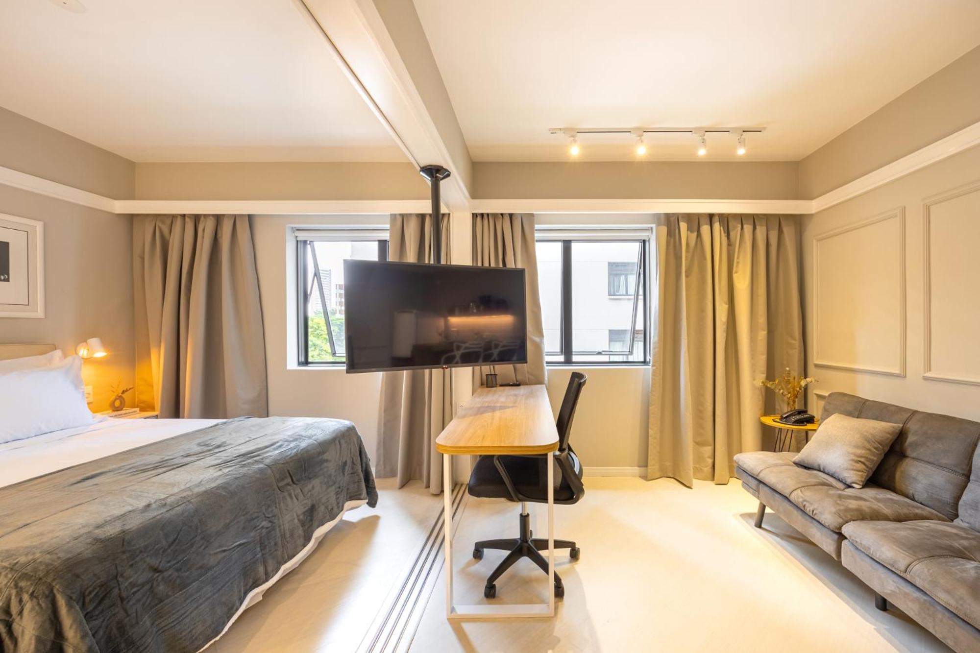 Btt - Brooklin The Time Berrini By Anora Spaces 圣保罗 外观 照片